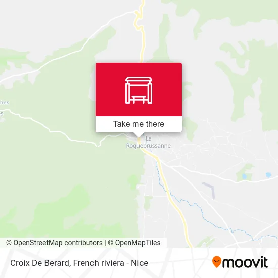 Croix De Berard map