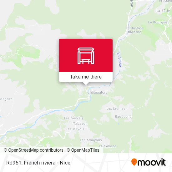 Mapa Rd951