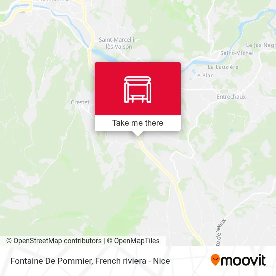 Fontaine De Pommier map