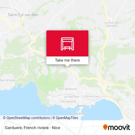 Garduere map