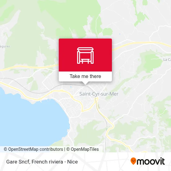 Gare Sncf map