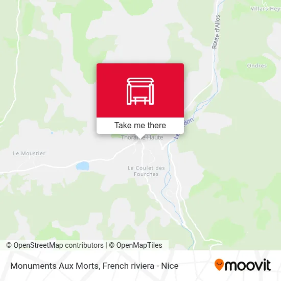 Monuments Aux Morts map