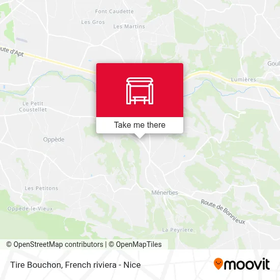 Tire Bouchon map