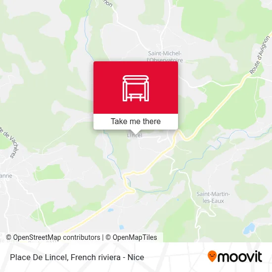 Place De Lincel map