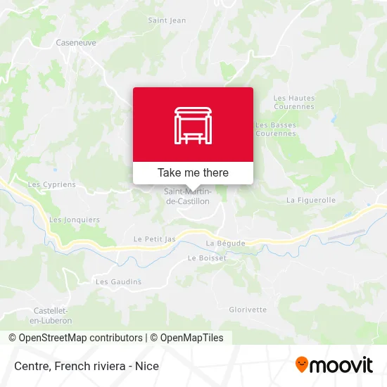 Mapa Centre