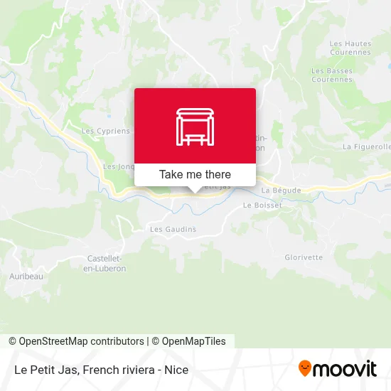 Le Petit Jas map
