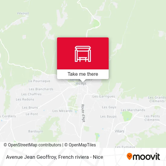 Avenue Jean Geoffroy map