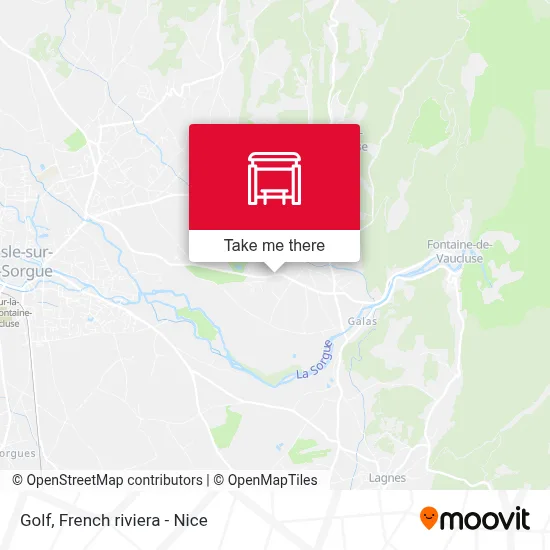 Golf map
