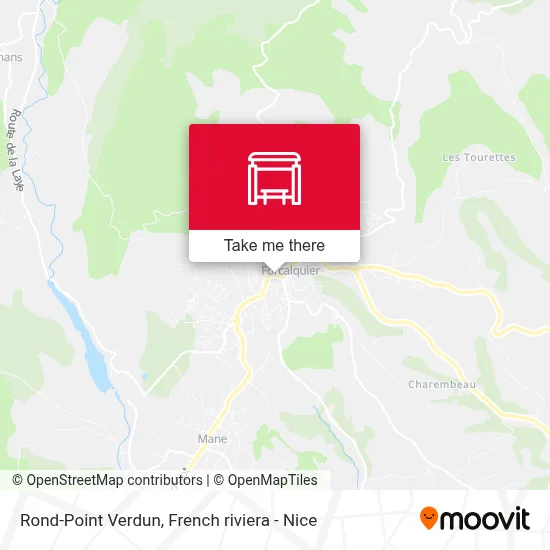 Mapa Rond-Point  Verdun