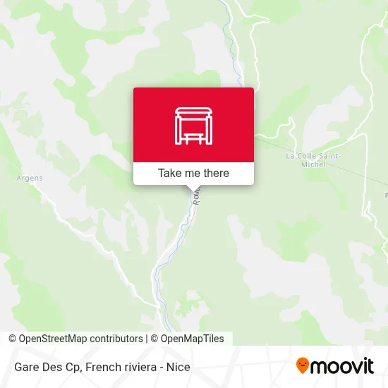 Gare Des Cp map