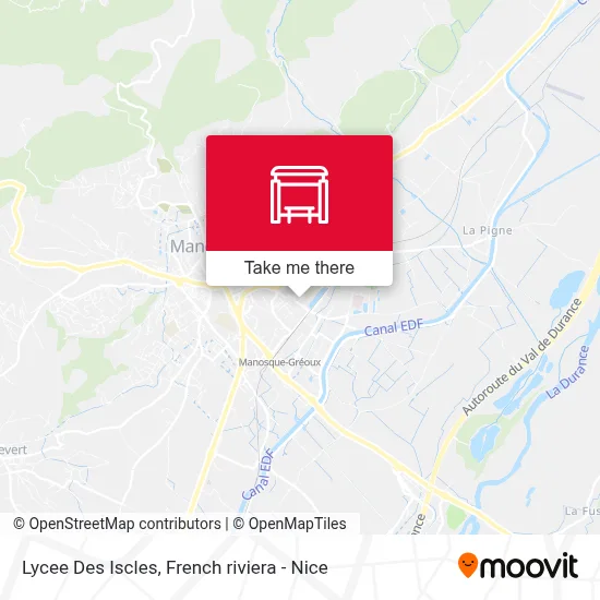 Lycee Des Iscles map