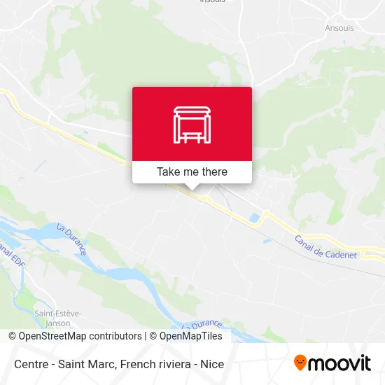 Centre - Saint Marc map
