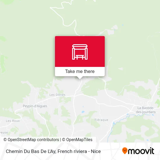 Chemin Du Bas De L'Ay map