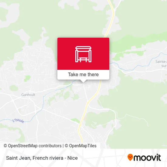 Saint Jean map