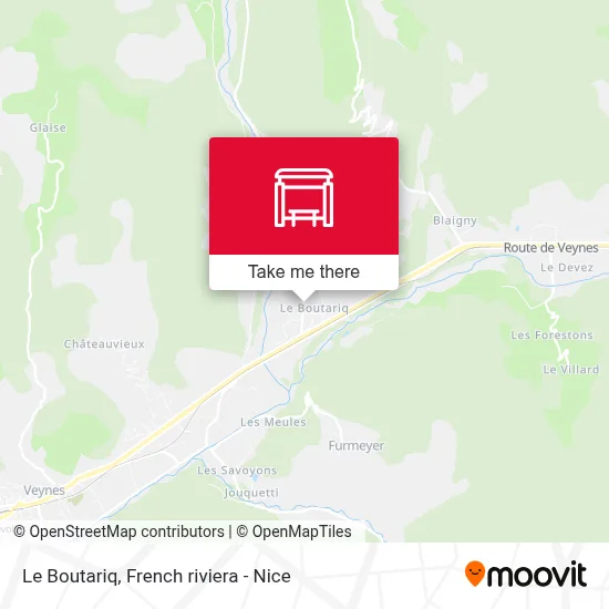 Le Boutariq map