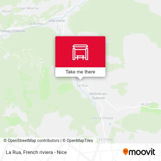 La Rua map