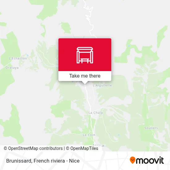 Brunissard map