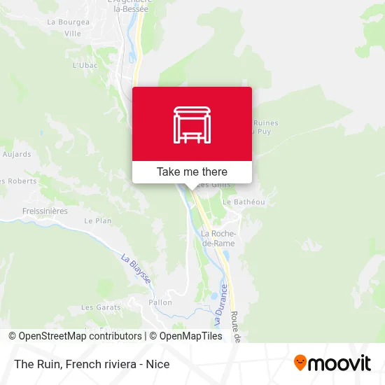 La Ruine map