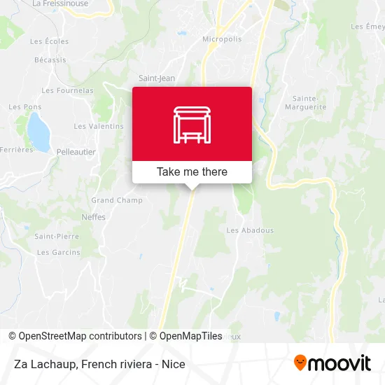 Za Lachaup map