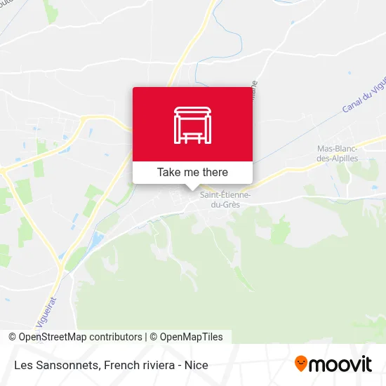 Les Sansonnets map