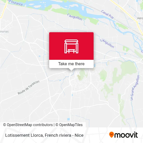 Lotissement Llorca map