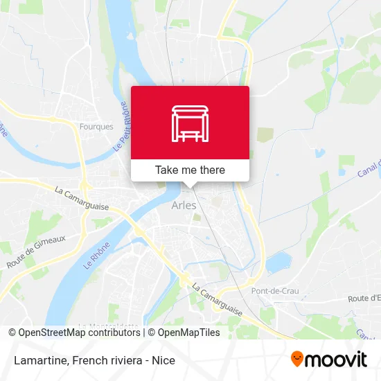 Lamartine map