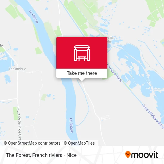 La Forêt map