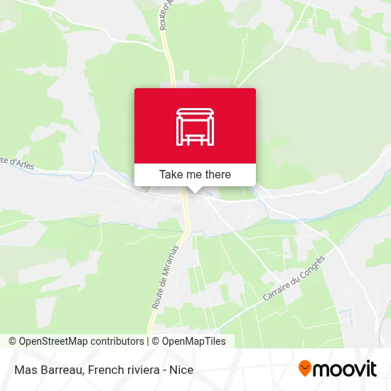 Mas Barreau map