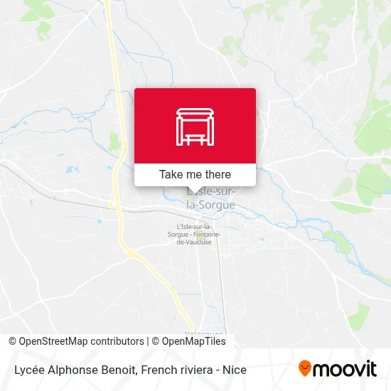 Lycée Alphonse Benoit map