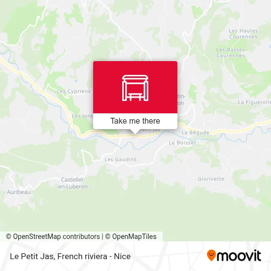 Le Petit Jas map