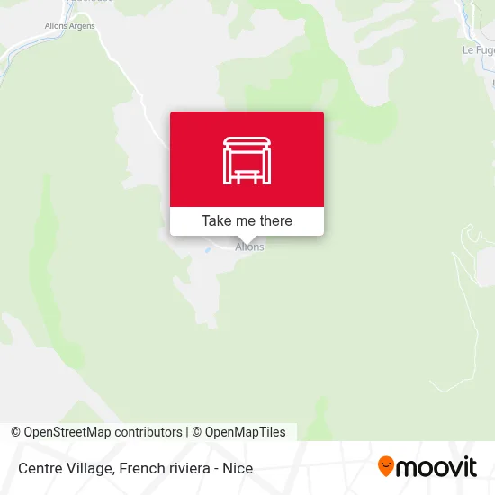 Centre Village map