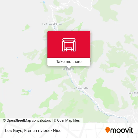 Les Gays map