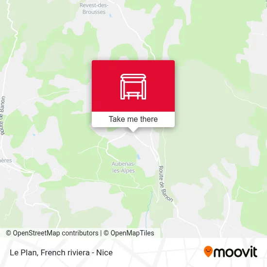 Le Plan map
