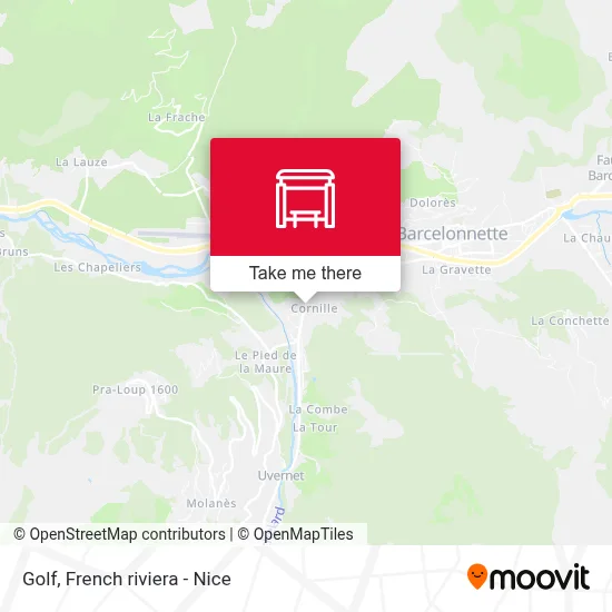 Mapa Golf