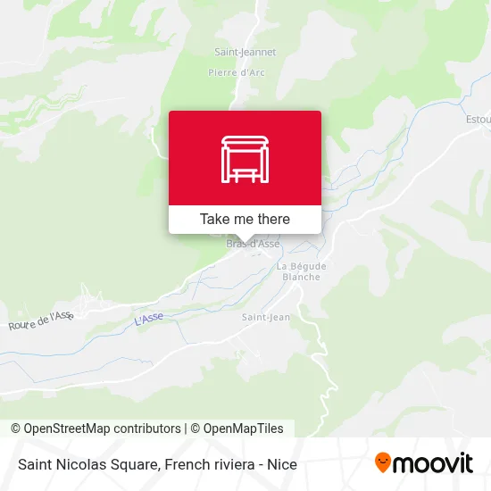 Place Saint Nicolas map