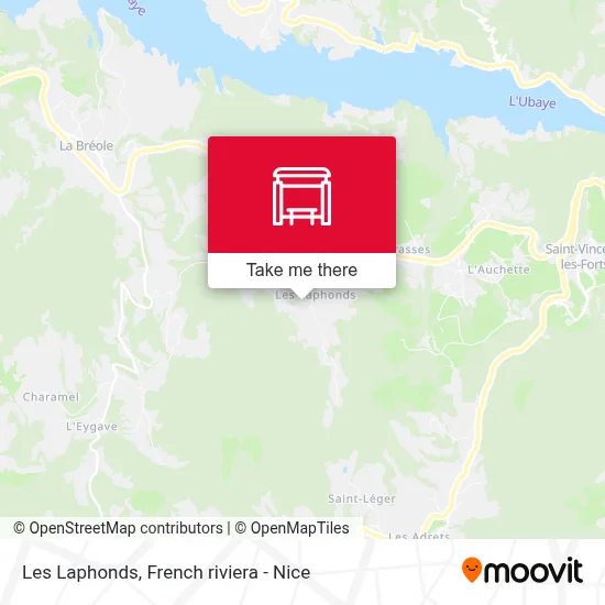 Les Laphonds map