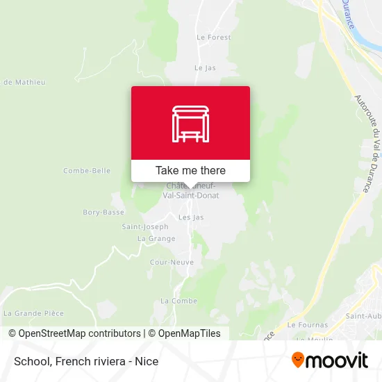Ecole map