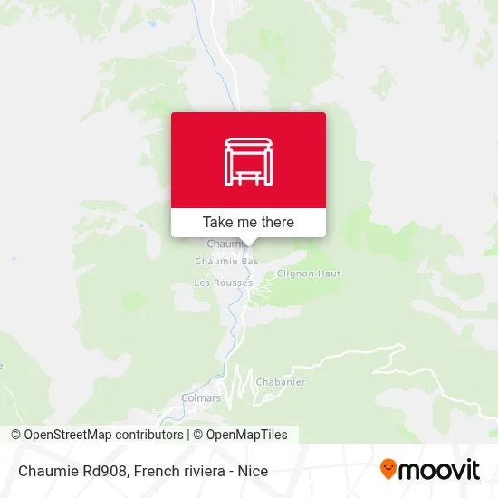 Chaumie Rd908 map