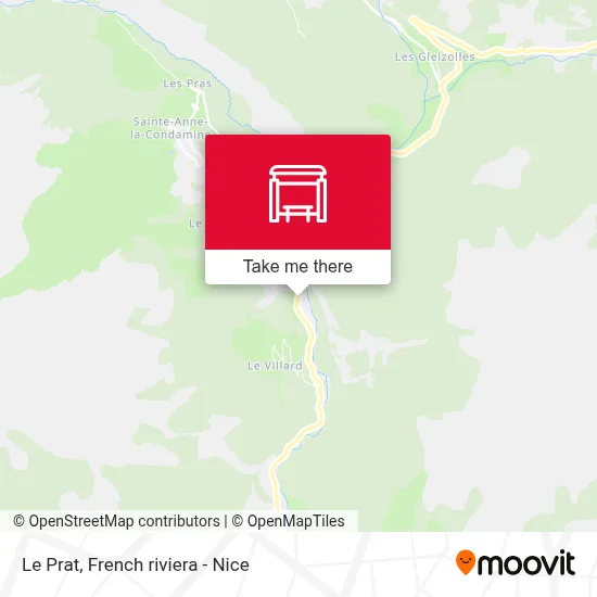 Le Prat map