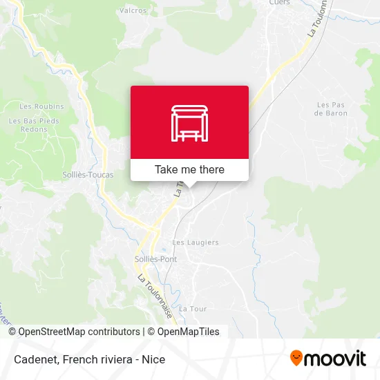Cadenet map