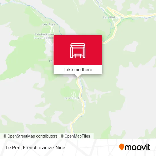 Le Prat map