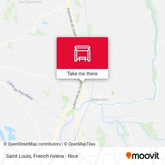 Saint Louis map