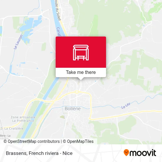 Brassens map