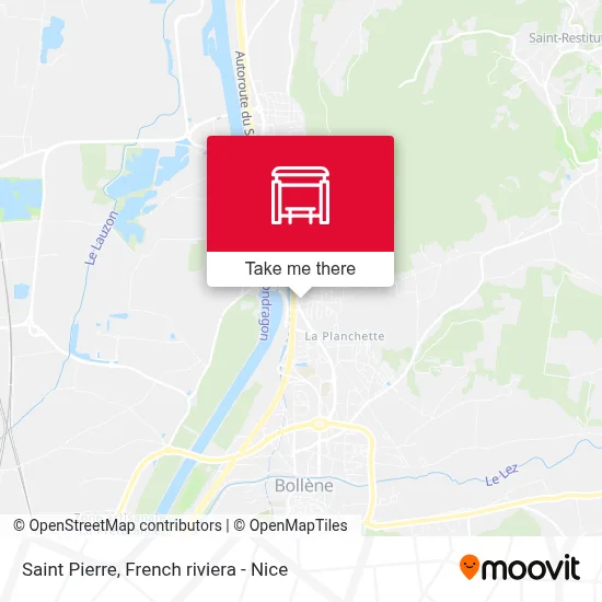Saint Pierre map