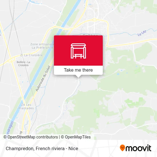 Champredon map