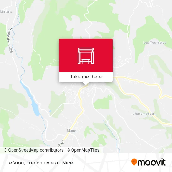 Le Viou map
