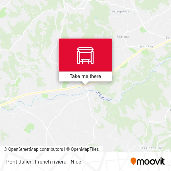 Pont Julien map