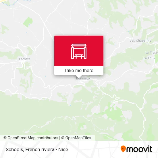 Ecoles map