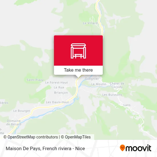 Maison De Pays map