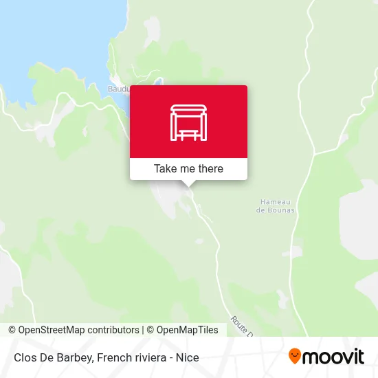 Clos De Barbey map